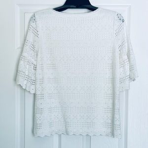 Max Studio Woman's White Blouse